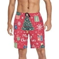 thumbnail image 6 of Relaxed fit printed pajama bottoms, sizes S to XXL Many Christmas Tree and Gifts, 6 of 7