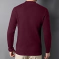 thumbnail image 4 of Men's Mock Neck Pullover Sweater Long Sleeve Slim Fit Solid Color Knit Top, 4 of 5