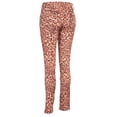 thumbnail image 1 of ALICE + OLIVIA Stacey Bendet LEOPARD Slim Fit DENIM Jeans MADE IN NEW YORK $242, 1 of 2