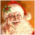 thumbnail image 1 of Cuadros Decorativos Navidad Santa Claus Rhinestone dibujo arte completo redondo taladro diamante imagen Likrtyny embutido en tela, 1 of 9