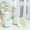 TYPE3, variant on Efavormart 24 Pack French Toile Paper Cups, White Gold Elegant Disposable Party Cups - 9oz