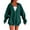 Blackish Green, variant on Cardigan Sweaters for Women's Fall Zipper Long Sleeve Hoodie Hooded Sweatshirt Top Outdoor Sweatshirt Shirt