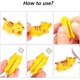 thumbnail image 4 of Paquete de 6 lindos protectores de cables de animales, varios accesorios de cables para masticar cables de animales, protectores de cables de teléfono, incluidos tigre/cerdo/oso polar/tiburón/panda/g, 4 of 5