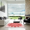 thumbnail image 6 of Ahgly Company Indoor Rectangle Patterned Pastel Pink Area Rugs, 2' x 4', 6 of 6