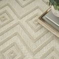 thumbnail image 6 of Nourison Versatile Indoor/Outdoor Cream 6' x 9' Area Rug (6x9), 6 of 9