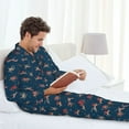 thumbnail image 6 of Goofa Octopus for 2-piece Loungewear Set Men’s Sleepwear Set Soft PJs Cozy loungewear Comfy Sleep Set Winter Pajamas-X-Large, 6 of 7