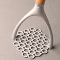 thumbnail image 1 of 1pc, Premium Aluminum Alloy Potato Masher - Effortless Fruit and Vegetable Crusher, Ricer, and Smasher with Non-Slip Handle for Smooth Mashing - Kitchen Essential for Restaurant and Home Use, 1 of 5