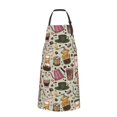 thumbnail image 2 of Lsque Coffee pots cup Waterproof Apron Chef Aprons for Men Heavy Duty Chemical Work Apron Extra Long Grilling Aprons with Adjustable Bib Apron, 2 of 9