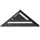 thumbnail image 3 of Transportador de ángulo triangular - Guía de diseño del transportador de ángulo triangular de aleación de aluminio métrica de 7 pulgadas para techos de oxidación negra(1), 3 of 8