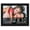 Black, variant on 12x10 White Wood Picture Frame - UV Acrylic, Foam Board Backing, Hanging Hardware