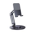 thumbnail image 1 of Soporte Portátil Portador Teléfonos Plegables Escritorio Con Accesorios Aluminio 360 ​​°, 1 of 6