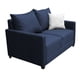 thumbnail image 5 of Sala Modular 3-2 El Bazar Store Atlanta Lino nacional Azul Marino Sofá Love seat, 5 of 6