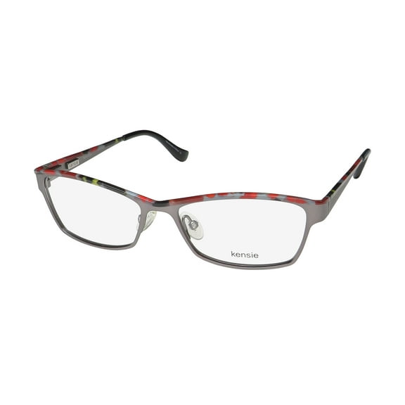 KENSIE Eyeglasses FEMININE Gunmetal 52MM