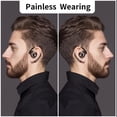 thumbnail image 2 of AMINY Bluetooth Headset Wireless Bluetooth Earpiece-Compatible with Android/iPhone/Smartphones/Laptop-16 Hrs Playing Time V5.0 Bluetooth Earbuds Wireless Headphones with Noise Cancelling Mic, 2 of 5