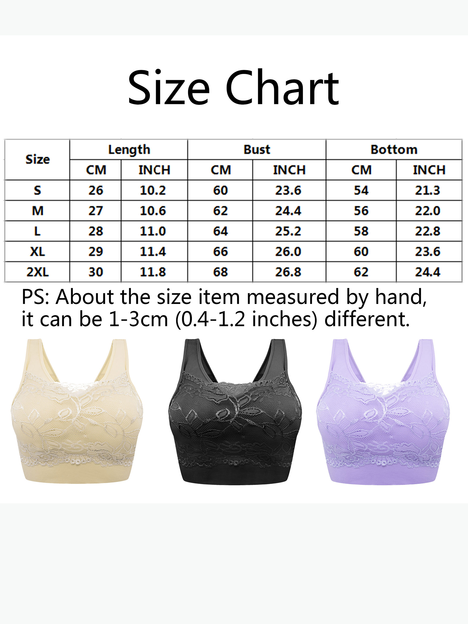 YouLoveIt Women Lace Sport Bras Breathable Sports Bra Sport Fitness Vest Lace Bra Yoga Running Fitness Workout Stretch Fitness Gym Lace Crop Top Sleep Bra - image 3 of 7