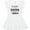 AA-White, variant on Inktastic My Mommy is a Teacher and a Hero Girls Baby Dress