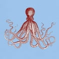 thumbnail image 3 of CafePress - Burgundy Octopus T Shirt - Men's Classic Graphic T-Shirt, 3 of 4