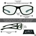 thumbnail image 3 of Bikershades Transitional Photochromic Day Night Sunglass Side Shield Unisex Sport Wrap, 3 of 5