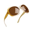 B10-Champagne Frame/Brown Lens