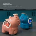 thumbnail image 6 of Nieyigj Interactive Elephant Blowing Ball Toy with Spray Fog, Music and Lights, Battery Powered Tummy Time Baby Toy, Blue, 6 of 9