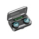 thumbnail image 2 of Auriculares inalámbricos F9 TWS Touch 5.1 Auriculares Bluetooth 8D Auriculares de pendientes impermeables estéreo con caja de carga de micrófono Vogacara EL013081-00, 2 of 6