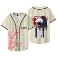 thumbnail image 4 of Omori Red Space Merch Baseball Jacket Summer Women Men Fashion Casual Harajuku Short Sleeve T-Shirts, 4 of 5