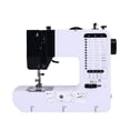 thumbnail image 1 of Sewing Machine Portable Mini Handy Replaceable Presser Foot 38 Stitches Overlock Knitting Start Button Electrec With Pedal Table, 1 of 5