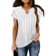 thumbnail image 1 of Lucakuins, camisetas de manga corta para mujer, blusa informal de moda de Color sólido, Tops holgados de verano, ropa de calle Lucakuins moda, 1 of 5