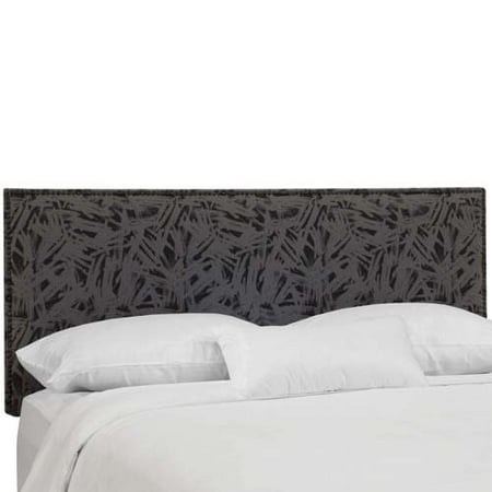 Skyline Furniture Urbano Charcoal Nail On Border Headboard Skyline Furniture Urbano Charcoal Nail On Border Headboard