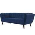 thumbnail image 6 of Modern Contemporary Urban Design Living Room Lounge Club Lobby Armchair and Sofa Set, Velvet Fabric, Navy Blue, 6 of 6