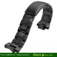 thumbnail image 3 of Correas de silicona para reloj Casio G-SHOCK MTG-B3000 Correa de reloj de caucho y resina MTG B3000 Adaptadores de acero inoxidable modificados Conector, 3 of 5