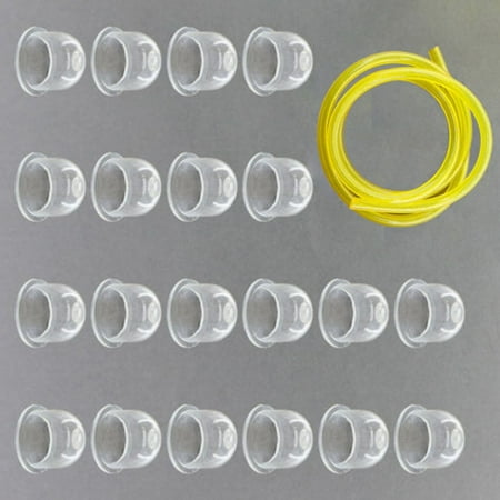 

YaSaLy 20x Primer Bulb For GX22 GX25 GX31 GX35 16032-ZM3-004 & 2ft 6617 Fuel Line
