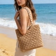 thumbnail image 1 of Bolso bandolera de nailon con asa para playa, compras, viajes, piscina y picnics. Bolso grande organizador para uso diario., 1 of 6
