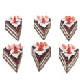 thumbnail image 2 of 6 Unidades Artificial Cake Simución Comida Inicio Fotografía Decoración Craft Kids Pretend Py Juguetes De Cocina perfecl Pastel artificial de alimentos, 2 of 8