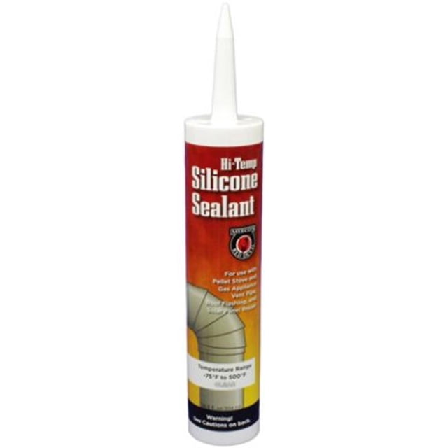 Meeco 613 Scellant en Silicone Haute Température de 10,3 oz, Rouge
