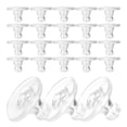thumbnail image 3 of Miangastore 500Pcs Clear Earring Backs Secure Silicone Earring Stoppers Clear Soft Earring Backs Stud Stopper, 3 of 8