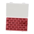 thumbnail image 4 of yuksok Bobbin Box Bobbin Organizer Dustproof for Sewing Machine Bobbin Spool Holder 33 Grids, 4 of 9
