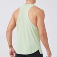 thumbnail image 4 of Squevariel Men's Quick Dry Tank Top Sleeveless Round Neck Workout Top Casual Summer Lightweight Athletics T-Shirt, 4 of 8