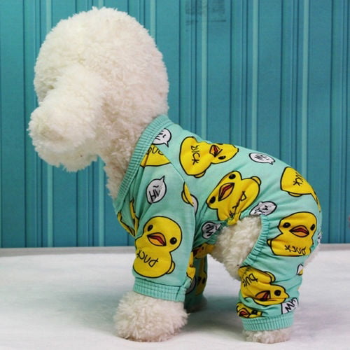 Girl Yorkie Dog Clothes Boy Pet Pajamas Cat Puppy T-Shirt Chihuahua Teacup XXXS 