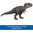 thumbnail image 4 of Jurassic World Rebirth Figura de Acción Tiranosaurio Rex, Juguete de Dinosaurio, Ataque de Mordida T-Rex, 4 of 5