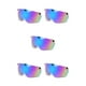 thumbnail image 2 of Yuarrent Casco Gafas Instalación práctica A prueba de viento Pieza reemplazada Unisex Cascos multicolores Gafas Carretera Lente a prueba de Type2 NO2, 2 of 6
