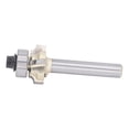 thumbnail image 5 of Corner Round Bit 1/4in Shank 4 Flute Edge Forming Router Bit Woodworking Chamfering Cutter, 5 of 5
