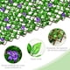 thumbnail image 5 of Panel Artificial Expandible Costway Decorativo de seto Falso con flores Violetas para Balcón Jardín Patio 125,5 x 33,5 cm Verde, 5 of 9