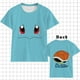 thumbnail image 1 of Camiseta de manga corta con estampado 3D de Pokémon para niños, ropa informal y a la moda de dibujos animados, Anime japonés, Verano qym unisex, 1 of 2