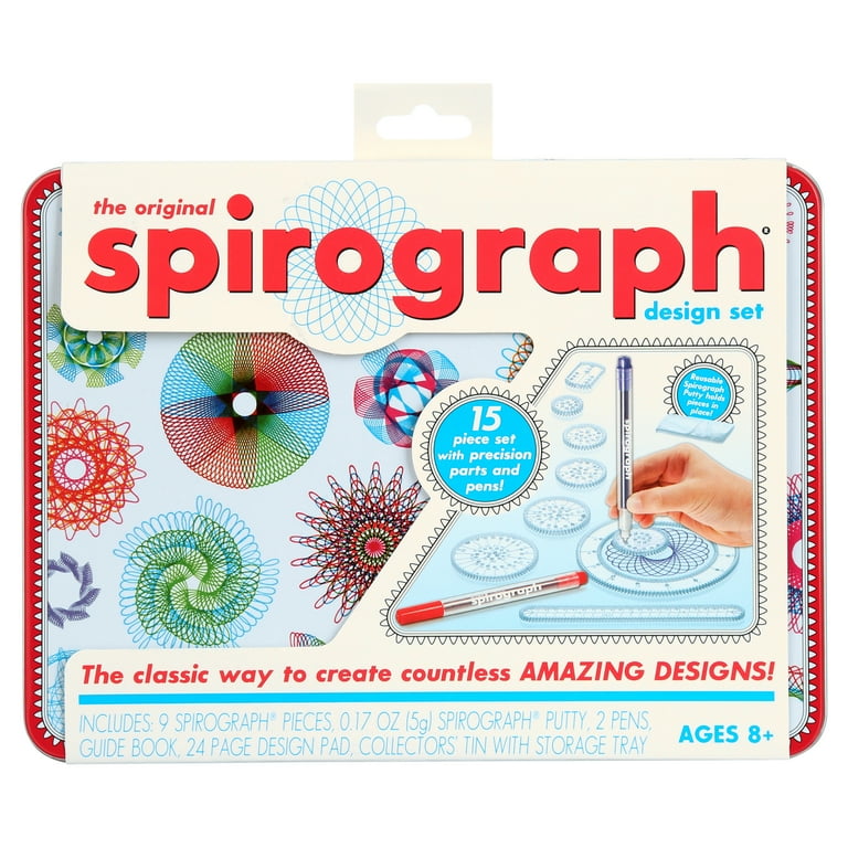 Original Spirograph Art Craft Kit Fun Spiral Drawing Toy for Kids Ideal for Travel Activity Walmart