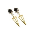 thumbnail image 3 of Oussum Fashion Earrings for Women Stone Decorated Geometric Dangle Earrings Gifts for Her Online, 3 of 5