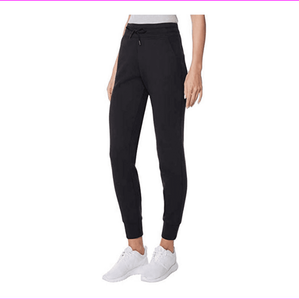 32 Degrees Heat Ladies’ Tech Fleece Jogger XS/Black - Walmart.com