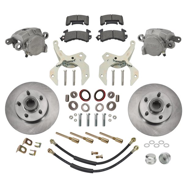 Speedway Motors 11 Inch Disc Brake Conversion Kit, Fits 195456 Ford Cars, Complete With