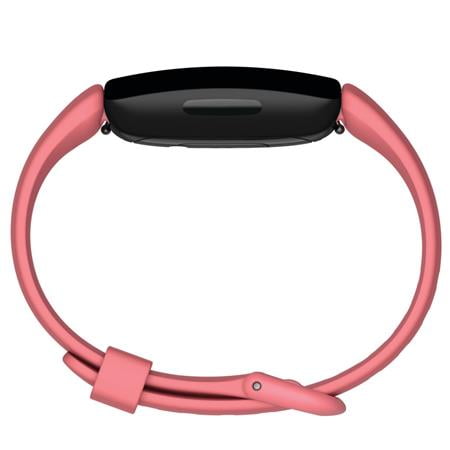  Fitbit Inspire 2 Health & Fitness Tracker with a Free 1-Year  Premium Trial, 24/7 Heart Rate, Black/Rose, One Size (S & L Bands Included)  (Renewed) : Sports & Outdoors