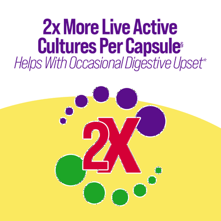 Culturelle Ultimate Strength Probiotic Capsules, Digestive Health for Men and Women, 20 Count